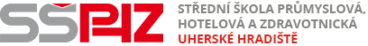 Logo Střední školy průmyslové, hotelové a zdravotnické Uherské Hradiště