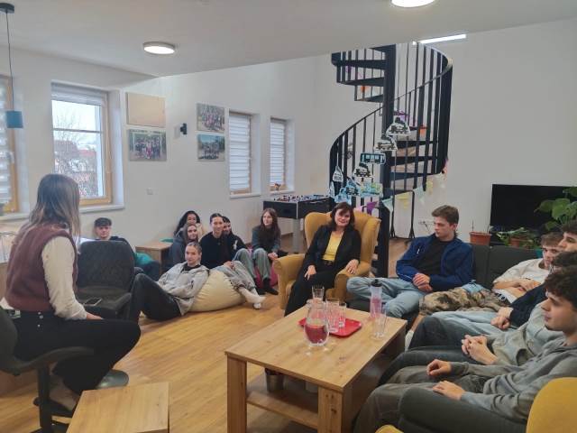 Návštěva nízkoprahového zařízení pro děti a mládež ve Slavičíně