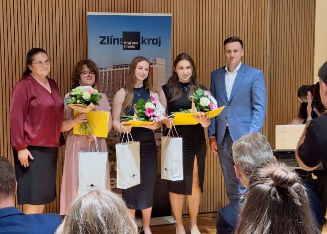 Nikol Klabanová získala ocenění žáků Zlínského kraje