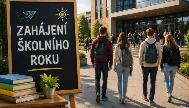 Zahájení školního roku v úterý 1. 9. 2026