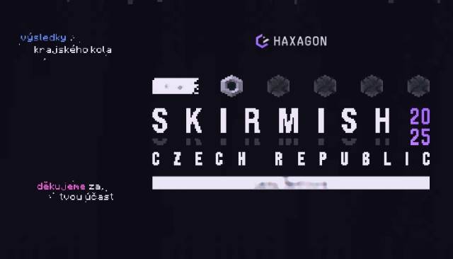 Výsledky soutěže HAXAGON SKIRMISH 2025.
