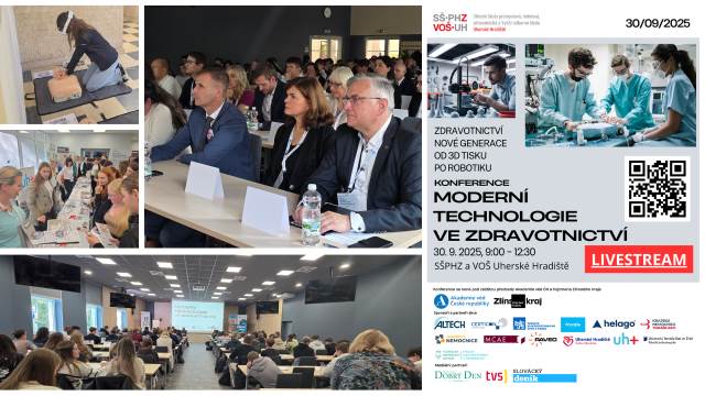 Odborná konference v Uherském Hradišti představila moderní technologie ve zdravotnictví