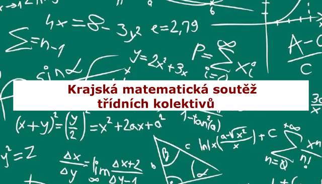 Krajská matematická soutěž třídních kolektivů