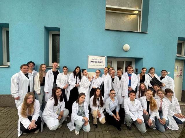 Exkurze na oddělení patologie Uherskohradišťské nemocnice