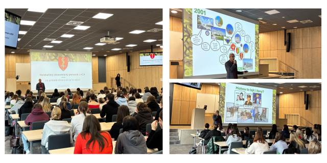 Beseda o vojenském zdravotnictví přiblížila studentům realitu misí i možnosti dalšího studia