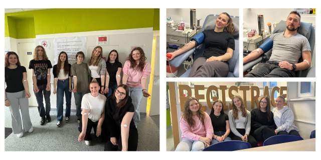 Studenti se zapojili do náboru prvodárců krve