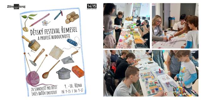 Festival ve Zlíně představil řemesla a profese budoucnosti 