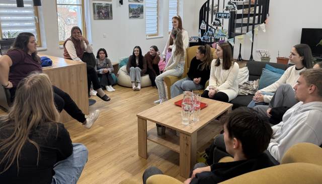 Návštěva nízkoprahového zařízení pro děti a mládež ve Slavičíně