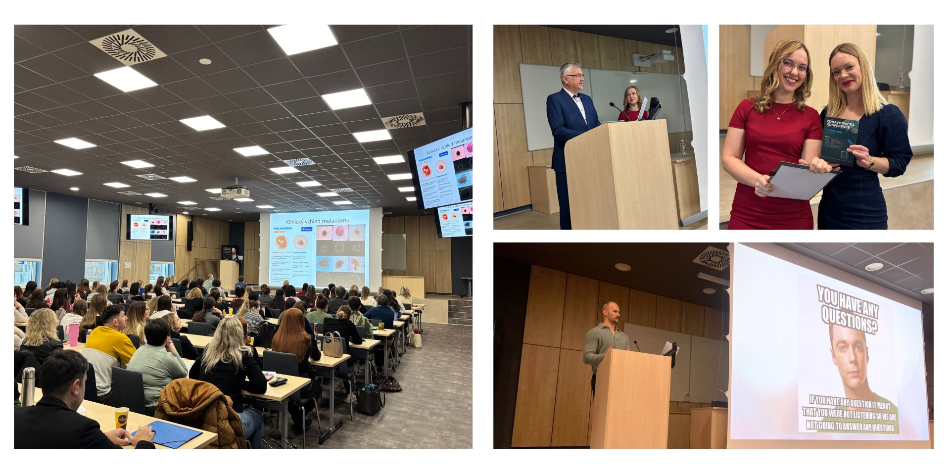 Škola uspořádala Zdravotnickou konferenci
