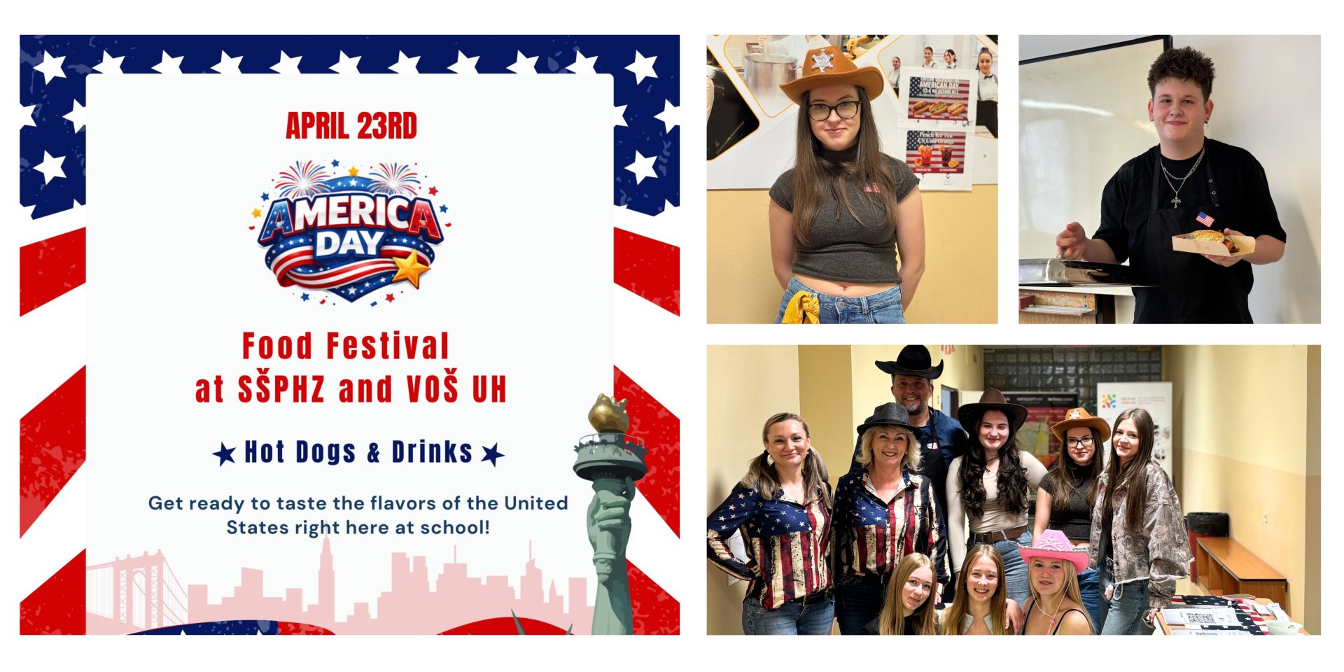 Chutě a vůně Ameriky ovládly školu