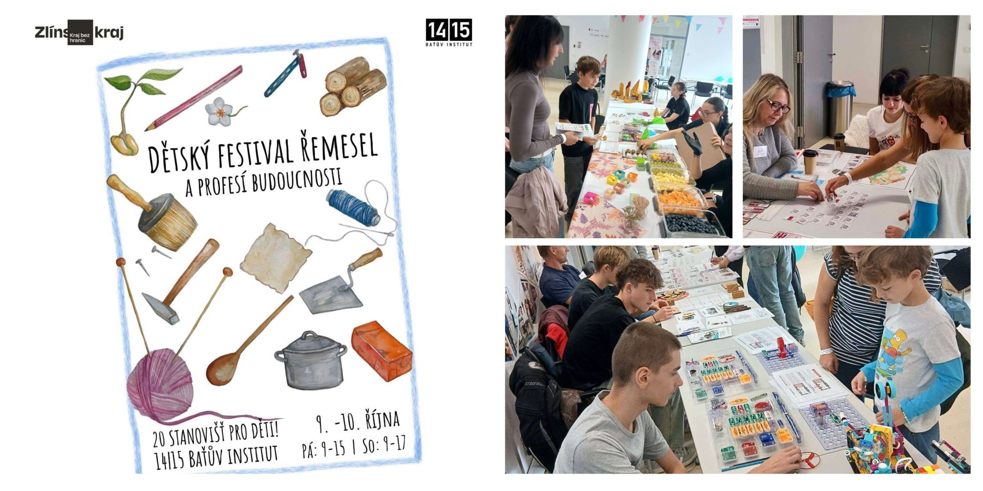 Festival představil obory středních škol zážitkovou formou
